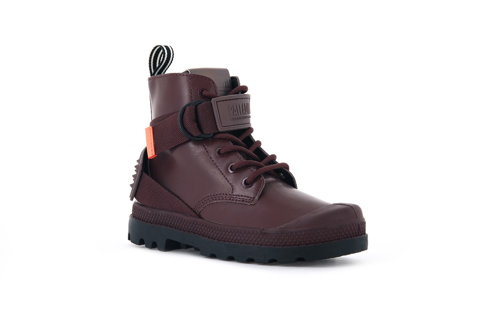 Botas Palladium PAMPA ROCK RANGER Niños Chocolate | Costa Rica-02956